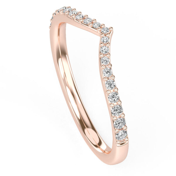 Wishbone Pave Ring - Image 8