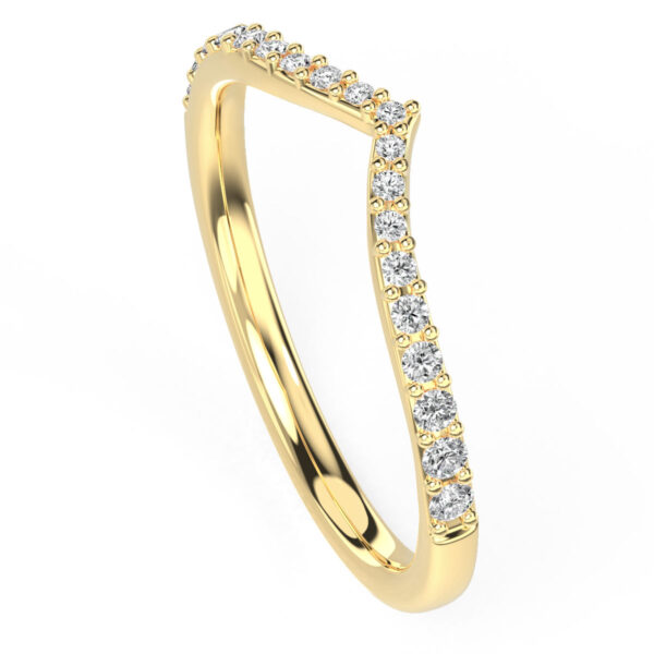 Wishbone Pave Ring - Image 5