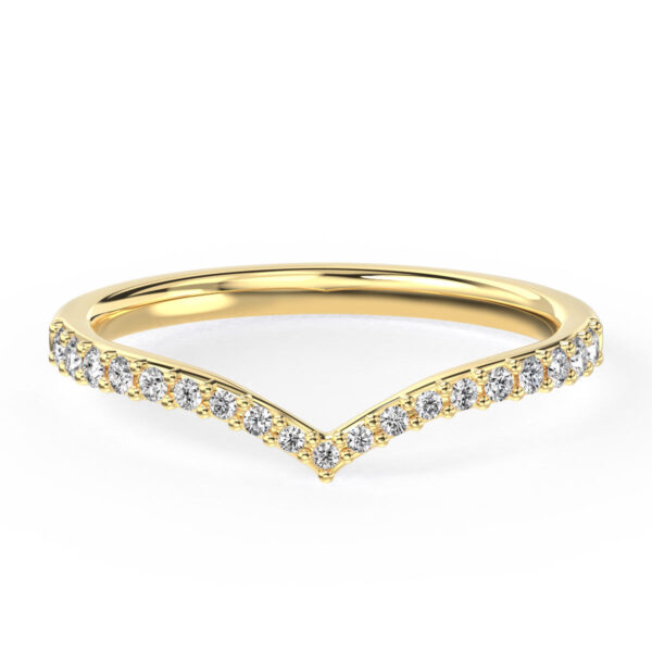 Wishbone Pave Ring - Image 4