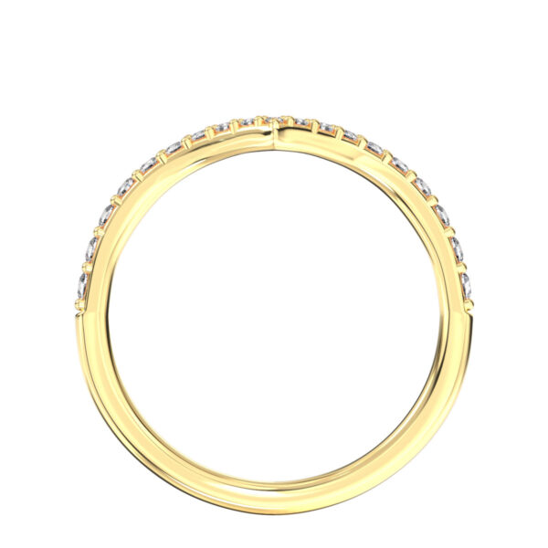 Wishbone Pave Ring - Image 6