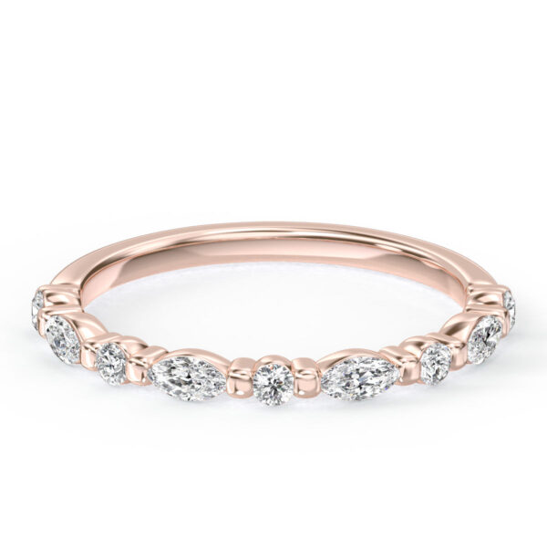 Marquise and Round Ring - Image 7