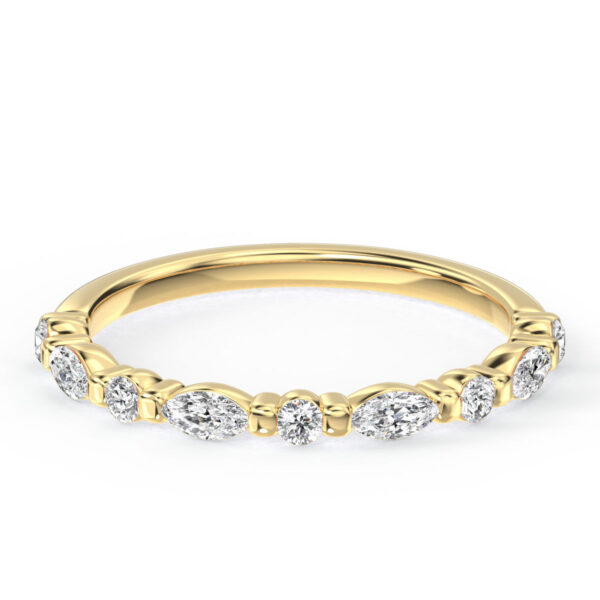 Marquise and Round Ring - Image 4