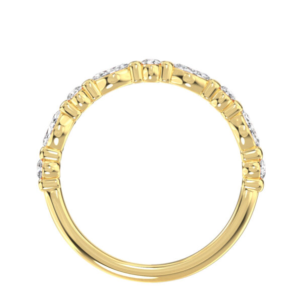 Marquise and Round Ring - Image 6