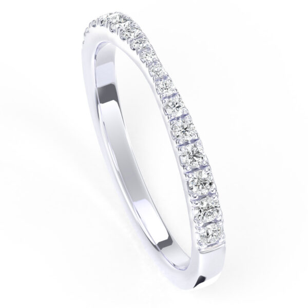 Tapered Pave Ring - Image 2